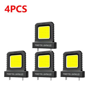 14W LED Power Tool Parts For Makita For Milwaukee For Bosch For DeWALT For Parkside For Hitachi Lithium Battery Work Lamp Lights