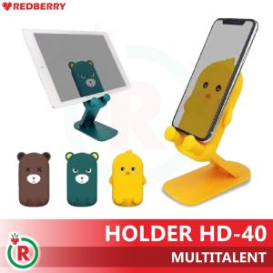 Stand holder lipat HD40 folding desktop Phone Liftable Foldable Universal peyangga dudukan HP Tablet