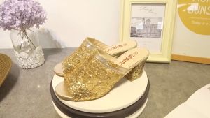 Best Selling Wedding women Juliet‘s 006 Shiny sandals korean Sandals Heeled sandals Sandals for womens Sandals for COD
