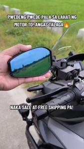 StopGuard Motorcycle Side Mirror Fully Cast Alloy Street King Anti-glare Adjustable Heavy Duty Anti-Glare Lens