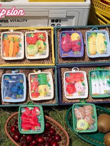 Kepelon | Vegetable & Fruit Plush Keychain Charms