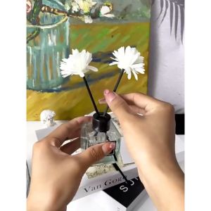 Nước Hoa Tinh Dầu Thơm Thiên Nhiên 50ml Để Phòng Que Gỗ Tự Khuếch Tán Thanh Lọc Khử Mùi Không Khí-HAUSE