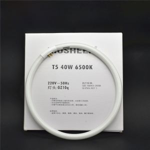 T5 Circular Fluorescent Light Tube 40W round Absorption Ceiling Light Four Pin Three Color Fluorescent Source 27.5cm Home Decor