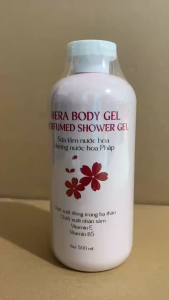 Sữa Tắm Nước Hoa Thảo Dược Giúp Da Trắng Sáng Mịn Màng Hera Body Gel Gleecos 500ml