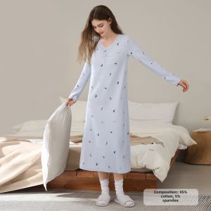 Mom Jane | Pregnant and Nursing Sleep Dress Maternity Dress