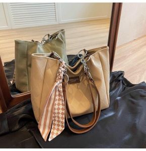 Tas Tote Wanita Import Kulit Pu Ada Resleting Tas Bahu Cewek 233414 3341