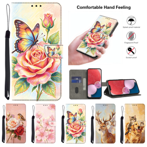 Magnetic Flip Leather Wallet Case For SamSung Galaxy A03s A04s A05 A05s A06 A07 A12 A13 A14 A15 A16 A17 A26 A27 A36 A37 A56 A57
