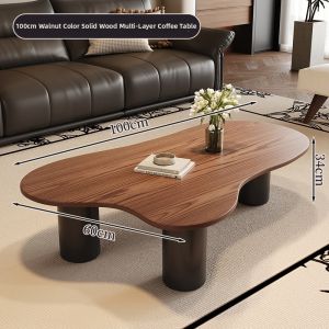 HSMJ | Vintage Minimal Design Cloud-shaped Coffee Table