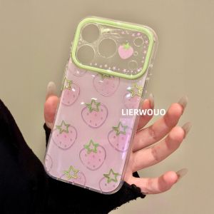 LIANGWU | Strawberry Pattern Aesthetic Phone Case
