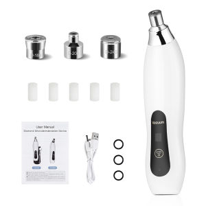 foreverlily | Portable Diamond Microdermabrasion Facial Peeling Machine Hydrating Airbrush Exfoliation Deep Cleaning Vacuum Blackhead Remover