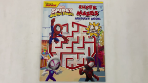 Marvel Spiderman Super Mazes Activity Book For Kids To Solve Webtastic Mazes