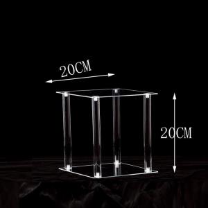 Dreamy Wedding Decor Acrylic Pedestal Column