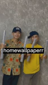Home Wallpaper Sticker Dinding Motif Karakter - Anti Air Tahan Lama