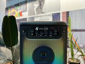 3x2 ลำโพงบลูทูธ KTS-1711 ดอกช่องระหว่าง รุ่นเปิดปิด-ปิด ปรับเบส-เปิด-ปิด ไฟได้ มี AUX/USB/TF และเสียบไมค์ได้ สวยมาก