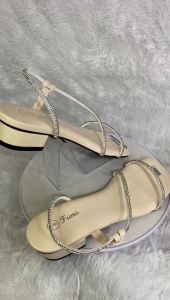 Sandal heels wanita terbaru/heels tahu 3 cm
