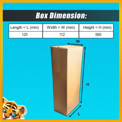 [5pc] QUALITY GIFT/PREMIUM Box | RSC LONG Carton Box