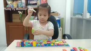 BẢNG GỖ 5 IN 1 CHO BÉ - SẢN PHẨM MONTESSORI LOẠI 1 CAO CẤP