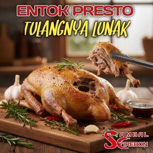 ENTOK PRESTO TULANG LUNAK frozen BONUS SAMBAL khas cirebon