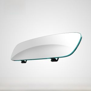 Car Interior Wide Angle Rearview Mirror AntiGlare NoBorder Indoor Blue Mirror LargeFieldOfView Automotive Accessories