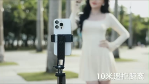 Monopod T02TK Professional Selfie Stick 196cm Tripod 360 Rotation Phone Stand with BT Remote Shutter