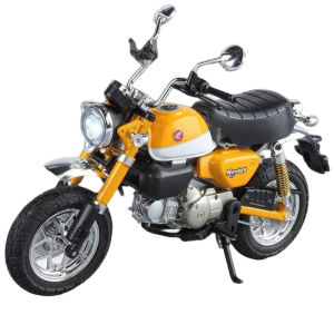 1:9 Scale Honda Monkey Alloy Motorcycle Model Diecast Car Sound Light Car Lovers Collection Kids Birthday Gift Metal Boys Toys