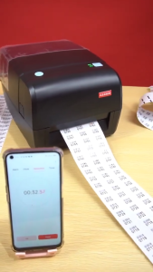 KASSEN Printer Cetak Label E460 Original Garansi Resmi dengan Pita 300 Meter & Software Label Gratis