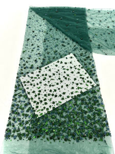 African Stones Lace Fabric 2025 High Quality Lace Nigerian French Lace Fabric With Stones African Wedding Party Dresses Laces