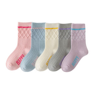 Tất thể thao MiiOW Cat Person vải cotton dài đến bắp chân thoáng khí thấm hút mồ hôi