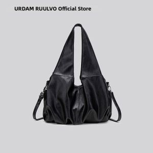URCDN RDALVO | Retro Wax Leather Tote Bag