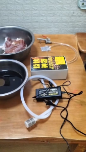 220V Electric Salt Injection Pump Meat Pickling Injector Cured Meat Marinade Seasoning Injection Tool Meat Processor