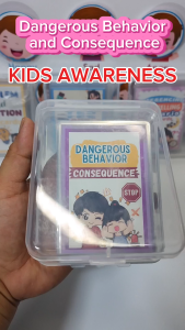 Dangerous Behavior Flashcards – Learning Safety & Consequences for Kids with Autism thinkingtots.shop
