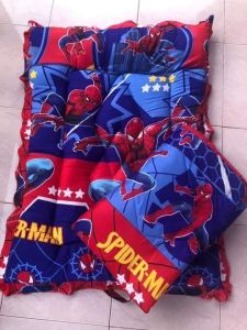 ที่นอนอนุบาล+ ผ้าห่ม        ที่นอนเด็ก อนุบาล++ผ้าห่ม ที่นอนรุ่นหนาใย2ชั้นหนา2-3นิ้วแบบพกพาไปโรงเรียน