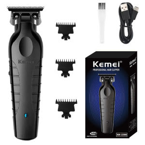 Kemei | Kemei KM-2299 Máy Cắt Tóc Điện Máy Cắt Tóc Chuyên Nghiệp Có Thể Sạc Lại Máy Cắt Tóc Cho Nam Râu & Tóc Với 3-4 Đầu Phun