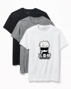 Kaos pria atasan baju pria kaos oblong baju kaos cowok lengan pendek gojo