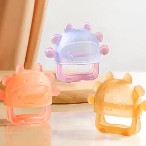 SKISOPGO Baby Teether Antibacterial Wristband Teether Detachable Anti-Eating Hand Teether Mainan Gigit Bayi