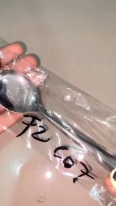 SENDOK STAINLESS ANAK KARAKTER LUCU / SENDOK TEH SOUVENIR MURAH