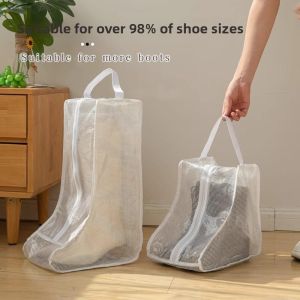 Portable Travel Shoe Storage Bag Waterproof Moisture Proof Boot Protection Dustproof Mold Proof Shoe Cover Home Laundry Bag