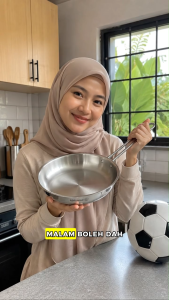 Korkmaz Tombik 18/10 Stainless Steel Frying Pan Induction Compatible