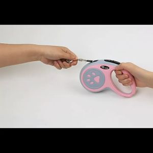 Automatic Retractable Leash Strong Extendable Dog Leash Safe Locking Pet Walking自动伸缩皮带强力可伸缩狗皮带安全锁定中小型宠物行走皮带