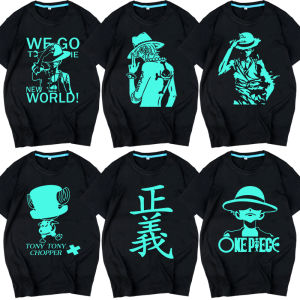 Glow-in-the-Dark One Piece Collab T-Shirt