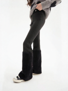 LOVESASAKIDS | Elastic & Soft Girls Leggings with Stackable Socks
