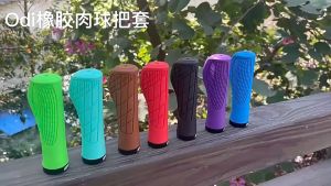 1 Pair Bike Grips Anti Slip Bicycle Handlebar Grips Rubber MTB Mountain Bike Grip Cycling Parts