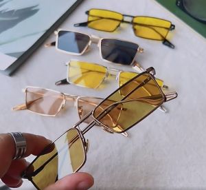 【Giausa】kính Mắt Cặp Đôi Nữ Phong Cách Thời Trang Hàn Quốc Bằng Kim Loại Đi Tiệc Du Lịch Mùa Hè Kính Râm Phân Cực Cổ Điển Bảo Vệ Khỏi Ánh Mặt Trời Cho Nam Quà Tặng Tiktok Giảm Giá Chính Hãng S19