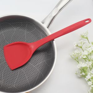 Exported to the United States Food Grade Silicone Spatula Chinese Spatula Spatula Coated Pot Dedicated Spatula High Temperature Resistance 260 Degrees