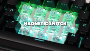 RK Royal Kludge RK C61 61 Tombol dengan Sakelar Magnetik Keyboard Mekanik Berkabel