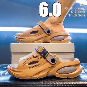 SHENGPAIGEZU | Slip-resistant Outwear Casual Dual Wear Mens Sandals