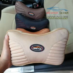 [Đủ màu] Bộ 2 Gối Tựa Đầu Ô Tô Cao Cấp Siêu Mềm Chống Đau Mỏi Cổ Khi Đi Xe