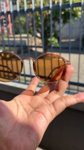 Kacamata Lensa Minus untuk Rabun Jauh Pria & Wanita Lensa Coklat Full Set Box & Lap - BIANCO BROWN Tersedia dari -0.50 S/D -4.00