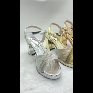 Hanasta Elegant Glam Heels by Relate – Sepatu Sandal Mules Wanita Hak 10cm