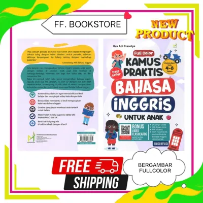 KAMUS BAHASA INGGRIS UNTUK ANAK Rekomendasi Usia 4-8 Tahun by Kak Adi Prasetya